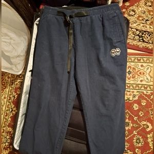 Krooked Ripstop Pants Navy Size L